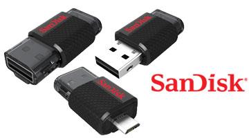 SANDISK Ultra Dual USB 3.0 Micro Flash Drive OTG  32GB