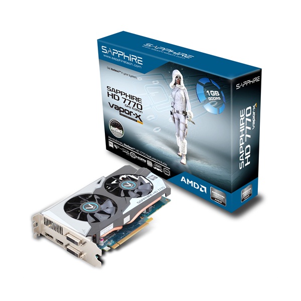 Sapphire ATI HD7770 Vapor-X 1GB DDR5 128bit PCI-E Graphic Card Sapphire ATI HD7770 Vapor-X 1GB DDR5 128bit PCI-E Graphic Card