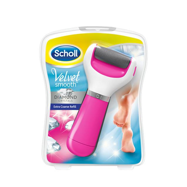 Scholl Velvet Smooth Express Pedi Foot File (Pink) 