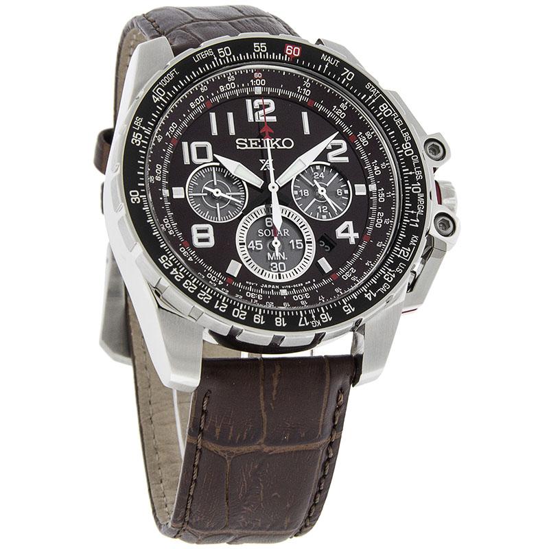 seiko sportura solar chronograph