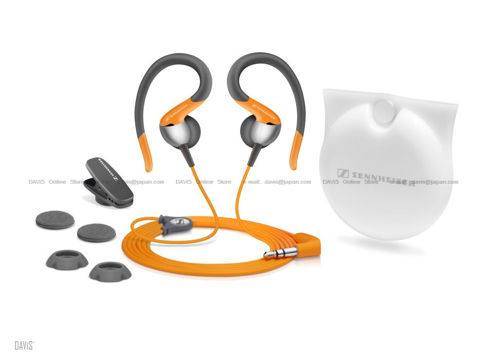 Sennheiser OMX 80 Grey Orange . Earphones . Sport II . Free S&H Sennheiser OMX 80 Grey Orange . Earphones . Sport II . Free S&H
