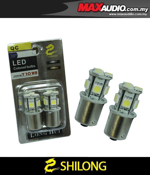 SHILONG Super Bright 1W White 9 LED Bulb Signal/ Reverse Light SHILONG Super Bright 1W White 9 LED Bulb Signal/ Reverse Light