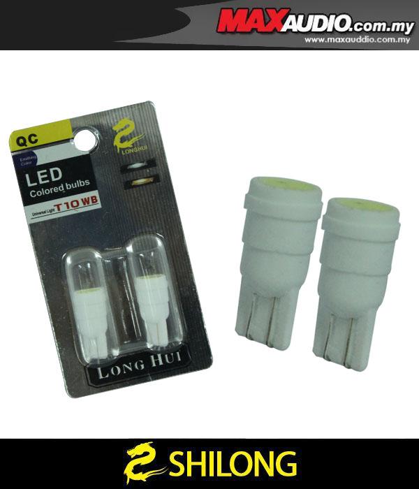 SHILONG T10 Super Bright 1W White LED Bulb Headlamp, Signal, Carplate SHILONG T10 Super Bright 1W White LED Bulb Headlamp, Signal, Carplate