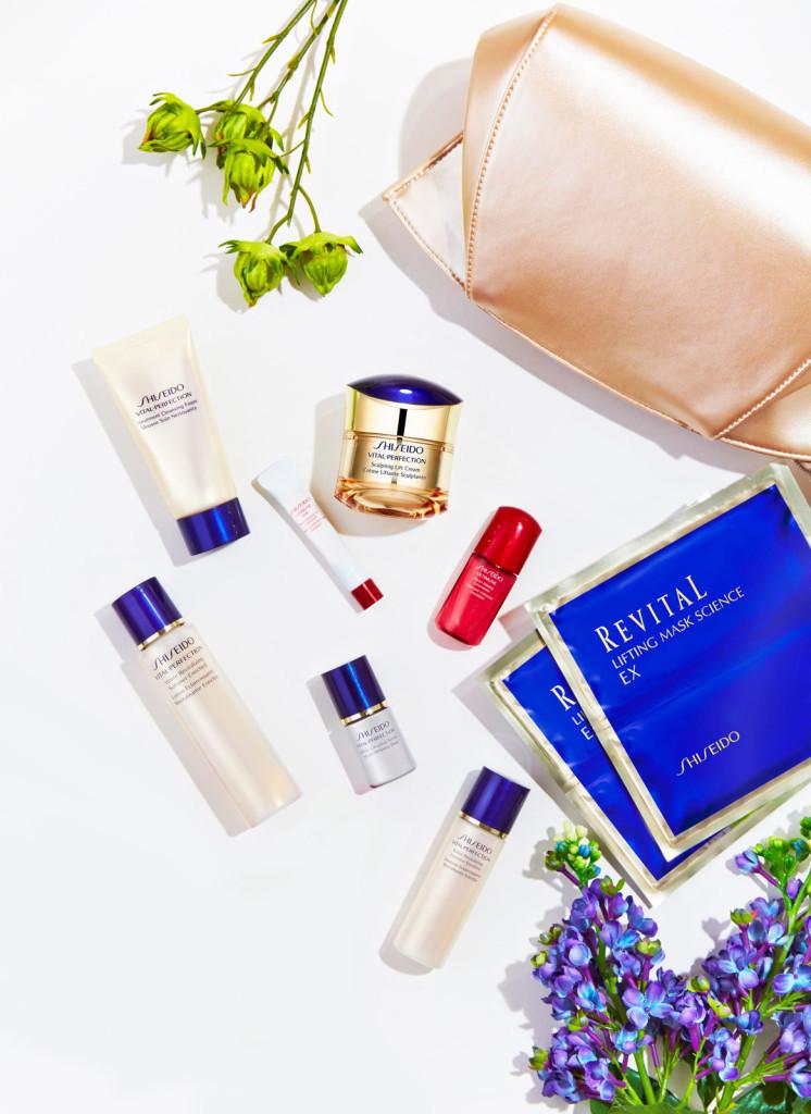 shiseido cosmetic bag