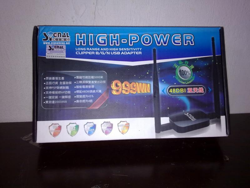Signalking 999WN High Power Wifi Usb Adapter(3Mth Warranty) Signalking 999WN High Power Wifi Usb Adapter(3Mth Warranty)