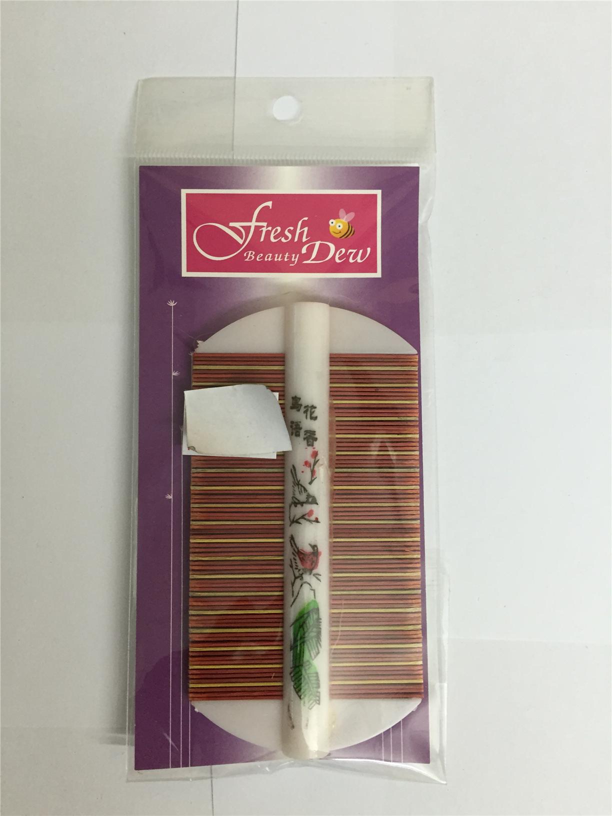 Sikat Kutu Kayu /Wooden Lice Comb X 10