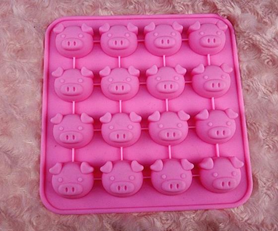 Silicone Pig Chocolate / ice / Jelly Mold