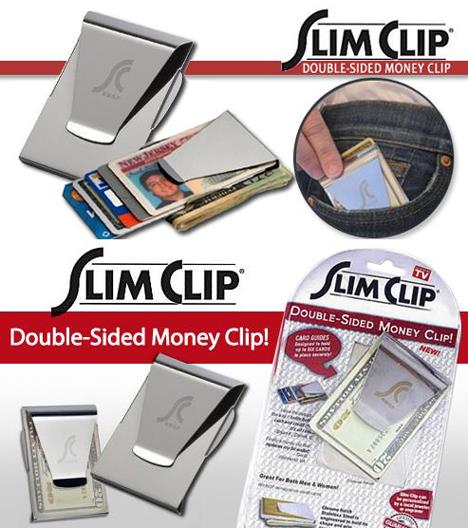 Slim Clip - Double Sided Money Clip (As Seen On TV)