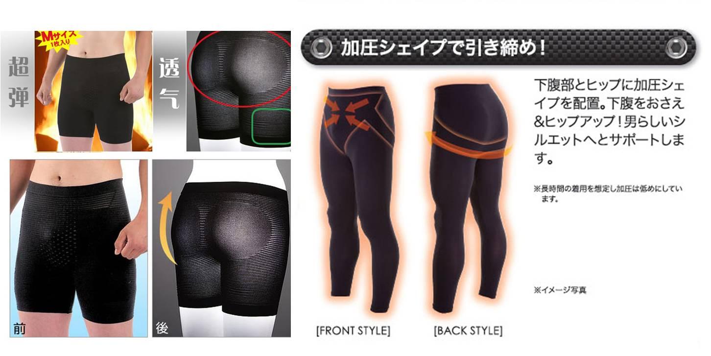 Slimming Long/ Short Pants For Men