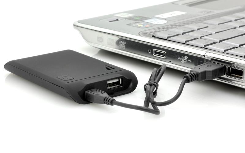 Solar Battery Charger Backpack - 2200mAh, 2.4W Solar Panel