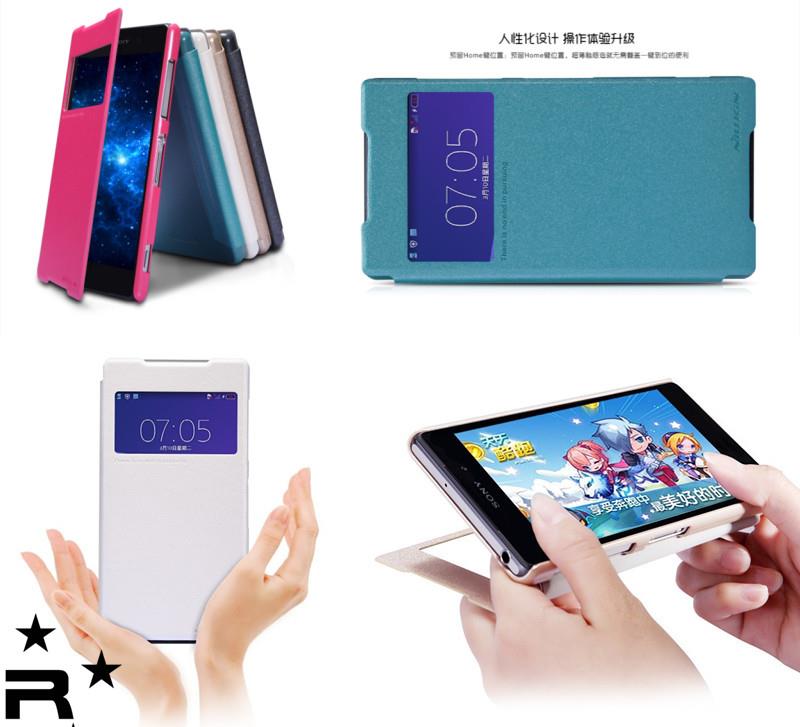 Sony Xperia Z2 L50 Nillkin Sparkle Series Leather Case - rmtlee