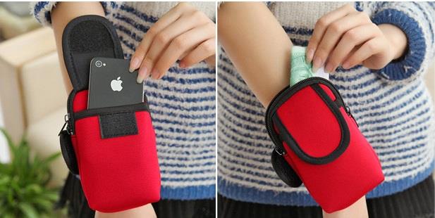 SPORTY UNISEX USEFUL POUCH Fitted 5.8Inch ~  Iphone+/Note5