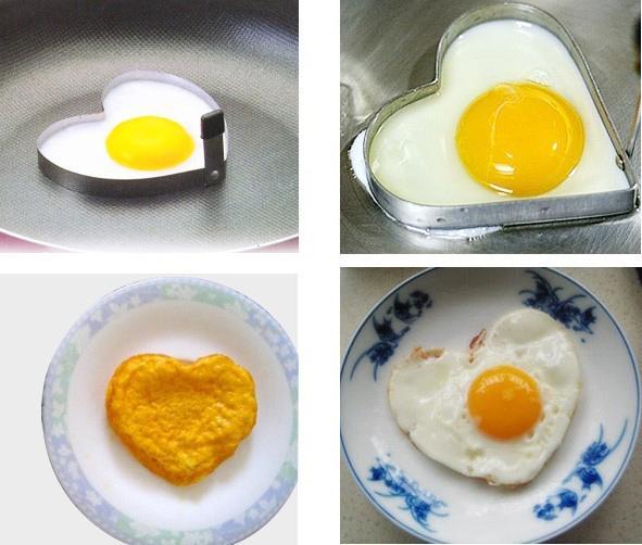 Stainless steel heart-shaped omelette / Egg Mold / Ring