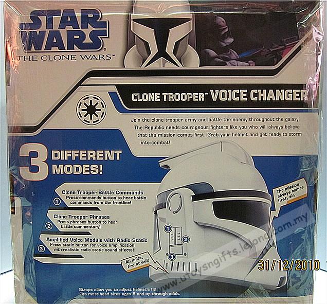 Star Wars Clone Trooper Voice Changer Helmet