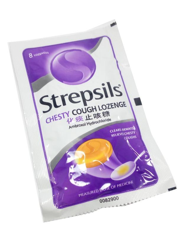 STREPSILS CHESTY COUGH 8s