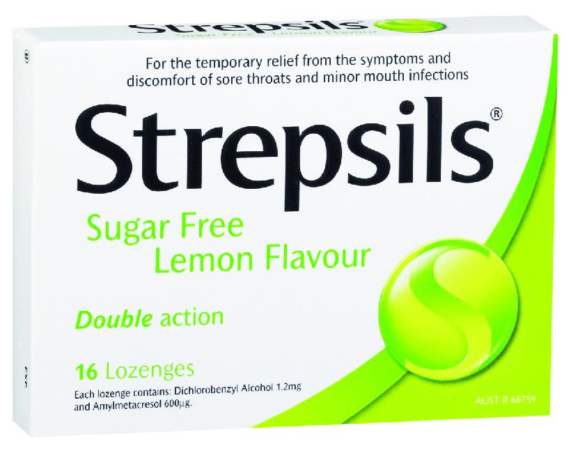Strepsils Sugar Free Lozenges 16s
