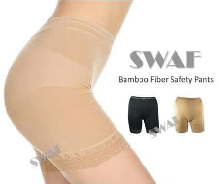 SWAF High quality seamless bamboo fiber safety pants S-XL underpants