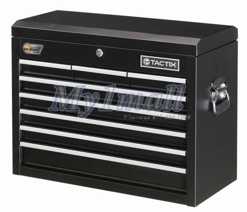 TACTIX 326000 8 DRAWER TOOL CHEST Tool Cabinet 66CM 26” TACTIX 326000 8 DRAWER TOOL CHEST Tool Cabinet 66CM 26”