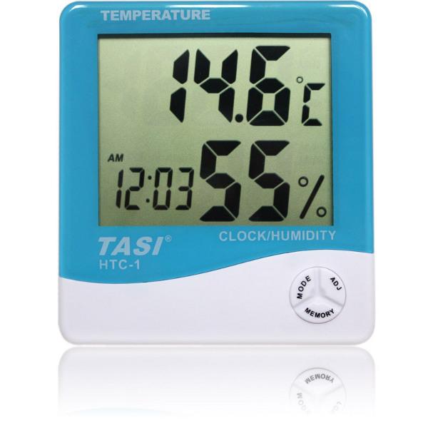 TASI HTC-1 Digital Hygrometer + Thermometer + Clock TASI HTC-1 Digital Hygrometer + Thermometer + Clock