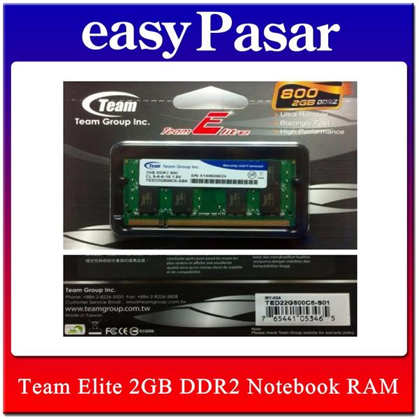 team elite 2gb ddr2 notebook end 1 30 2016 2 15 pm myt team elite 2gb ddr2 notebook end 1 30 2016 2 15 pm myt