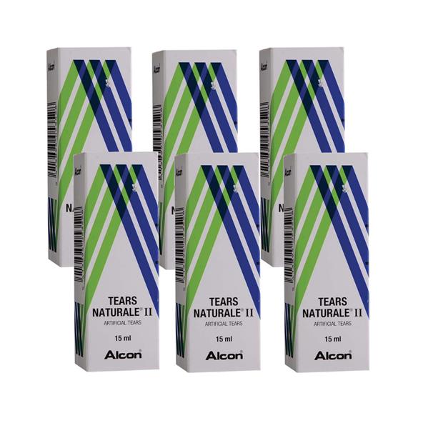 TEARS NATURALE II EYE DROPS 15ML X 6 bottles