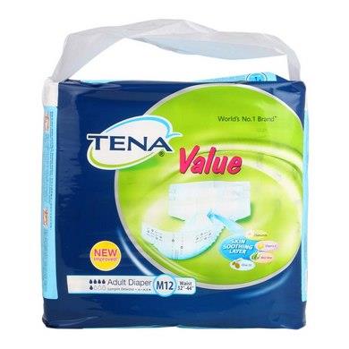Tena Value Adult Diaper Medium 12s X 3