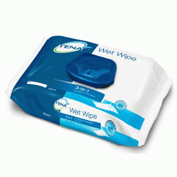 Tena Wet Wipes 40 pieces X 3