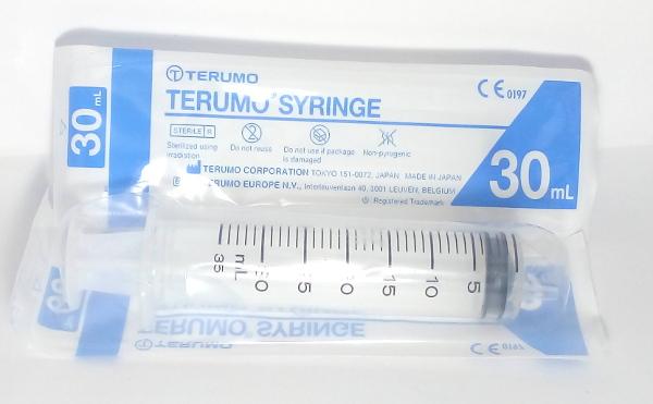 Terumo Syringe 30ml X 2