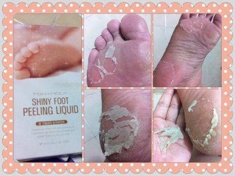 Tony Moly Shinny Foot Super Peeling Liquid 20ml  1 pair