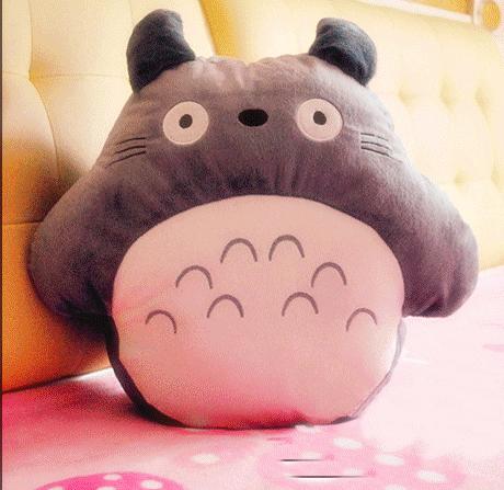 Totoro Hand warmer/lunch break pillow cushion 38*38cm
