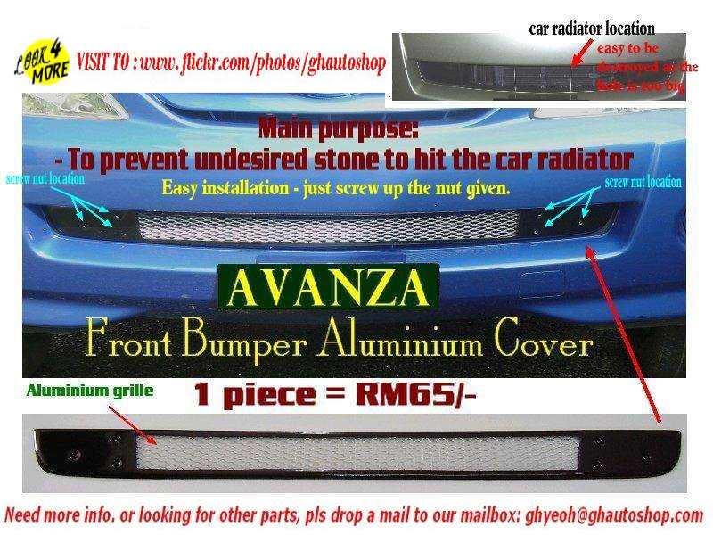 toyota avanza front bumper price #6