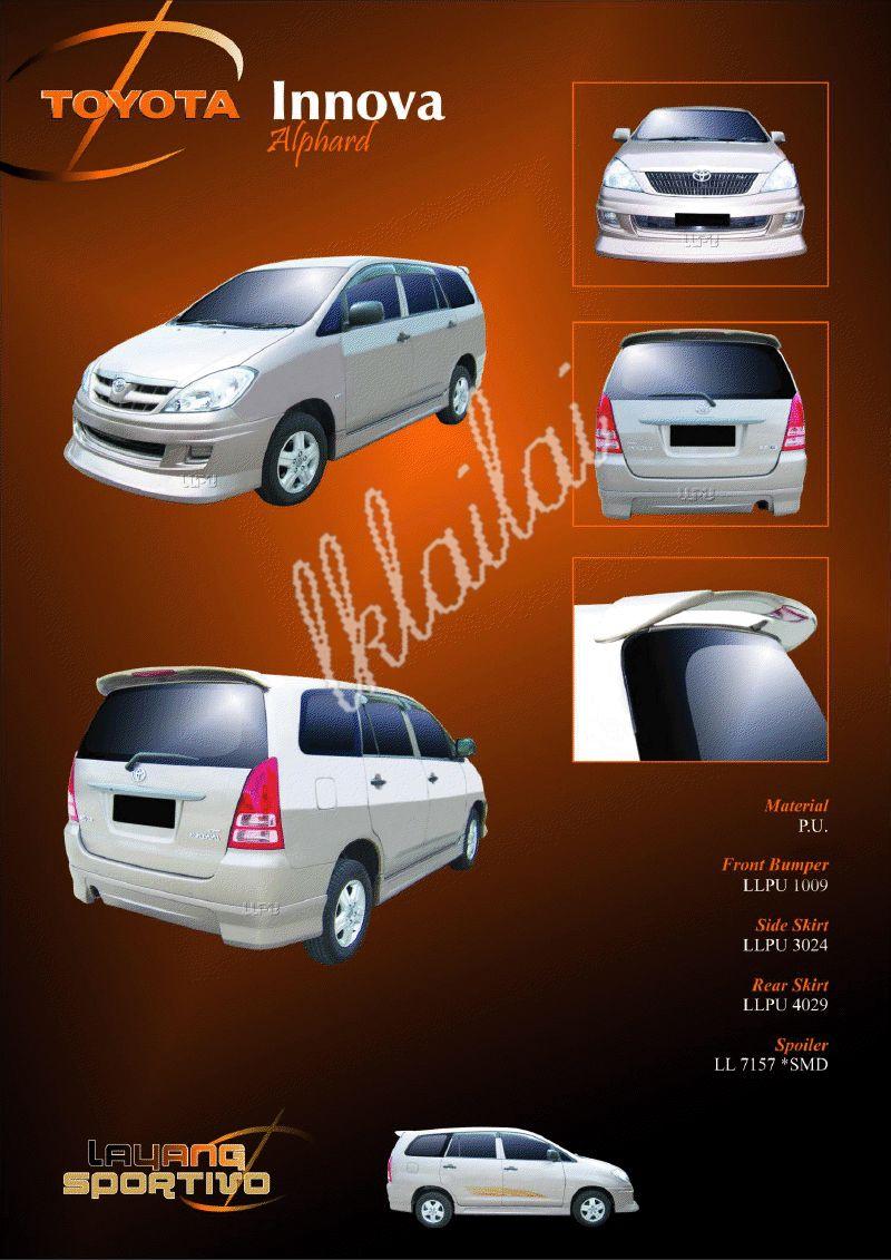 toyota innova full body kit #3