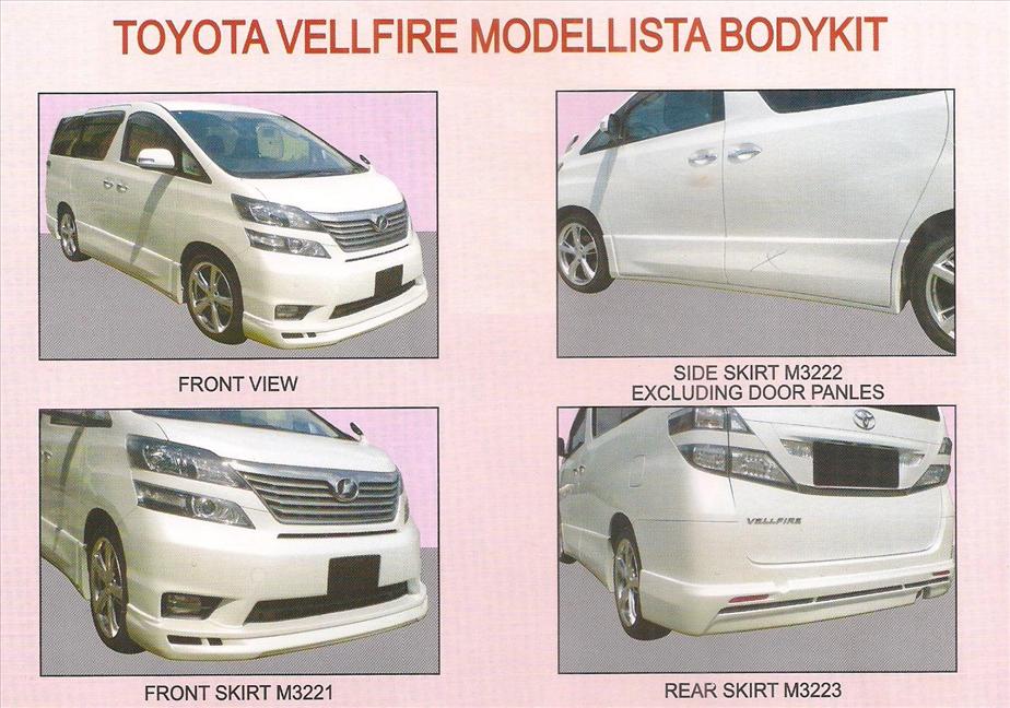 toyota vellfire bodykit malaysia #3