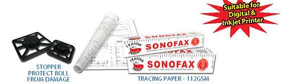 Tracing Paper 112gsm (suitable for Digital & Inkjet Printer) Tracing Paper 112gsm (suitable for Digital & Inkjet Printer)