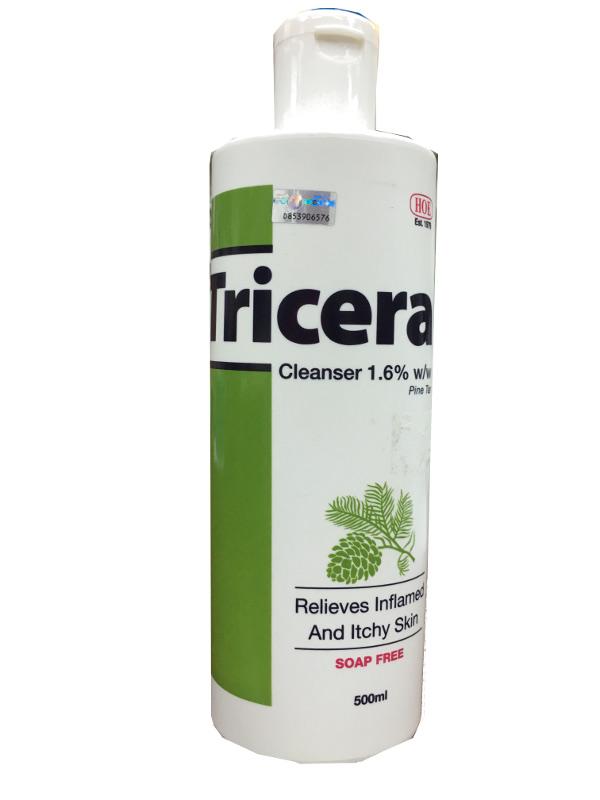 TRICERA CLEANSER 1.6% PINE TAR 500ML (Relieves Itchy Skin)