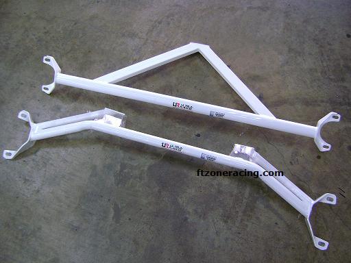 Ultra Racing Front Bar and Rear Bar 3pt for Proton Wira/Satria Ultra Racing Front Bar and Rear Bar 3pt for Proton Wira/Satria