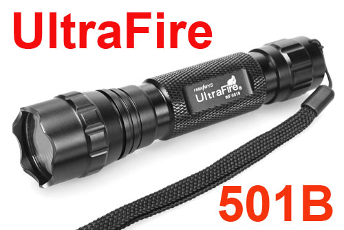 UltraFire 501B High Power LED Torchlight (Cree Q5 Bulb with 3 modes) UltraFire 501B High Power LED Torchlight (Cree Q5 Bulb with 3 modes)