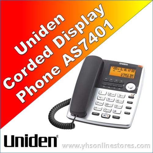 Uniden Corded Phone AS7401 Uniden Corded Phone AS7401