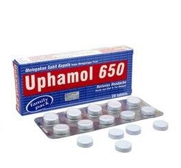 UPHAMOL 650 10S (FEVER & HEADACHE) UPHAMOL 650 10S (FEVER & HEADACHE)
