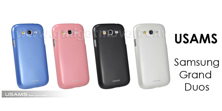 USAMS Champagne SR Samsung Galaxy Grand Duos TPU SGP Back Cover Case