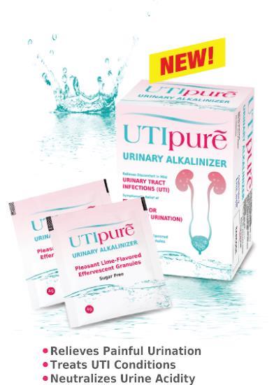 UTIpure Urinary Alkalinizer 2x9's +3s, Relief Painful Urination UTIpure Urinary Alkalinizer 2x9's +3s, Relief Painful Urination