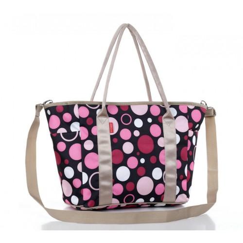 COOL Mummy Bag - Easy to Travel  Trendy - Cute Polka dots Design