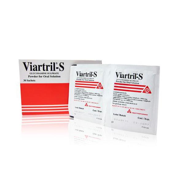 VIARTRIL-S GLUCOSAMINE 1500MG 30 SACHETS x 2 SETS REDUCE JOINT PAIN