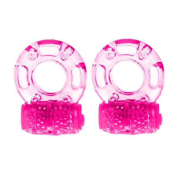 Vibrating Ring for Men & Women's Pleasure X 2 set
