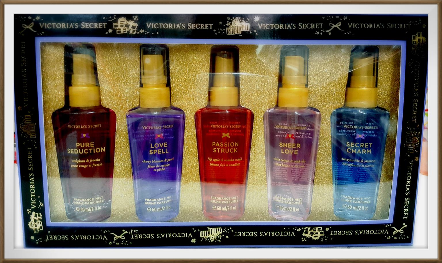 Victoria’s Secret Fragrance Body Mist Gift Set (5x60ml) US EXCLUSIVE