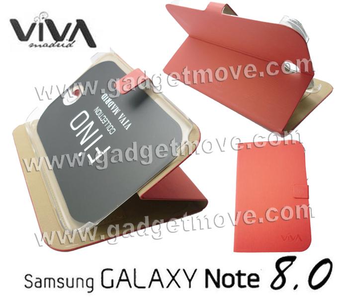 Viva FINO Samsung Galaxy Note 8.0 Wallet Leather Case Book Cover