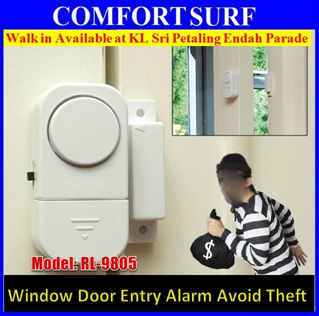 Window Door Entry Wireless Alarm System Detector Protection Security Window Door Entry Wireless Alarm System Detector Protection Security