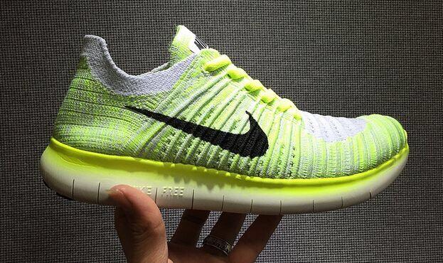 Nike Free Rn Flyknit Yellow Nike Free Rn Flyknit Yellow