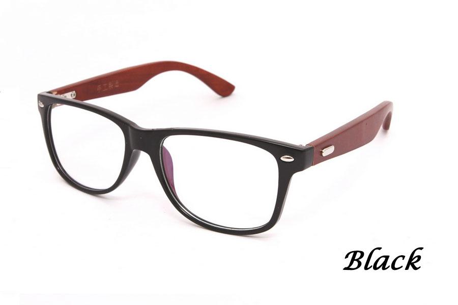 Wooden Spectacle Glasses Eyewear Cermin Mata Frame F007 ...