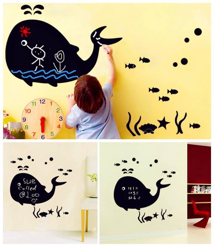 ws0214 whale chalkboard wall sticker wawaparadise 1509 29 WAWAPARADISE@6